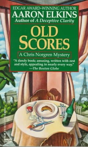Book cover for Old Scores by Elkins, Aaron