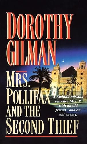 Book cover for Mrs. Pollifax and the Second Thief by Gilman, Dorothy
