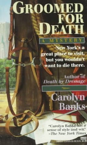 Book cover for Groomed for Death by Banks, Carolyn