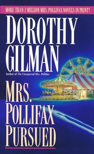 Book cover for Mrs. Pollifax Pursued by Gilman, Dorothy