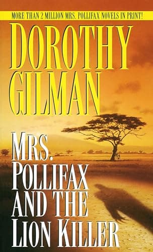Book cover for Mrs. Pollifax and the Lion Killer (Mrs. Pollifax Mysteries) by Gilman, Dorothy