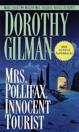 Book cover for Mrs. Pollifax, Innocent Tourist by Gilman, Dorothy