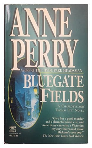 Book cover for Bluegate Fields: A Charlotte and Thomas Pitt Novel by Perry, Anne