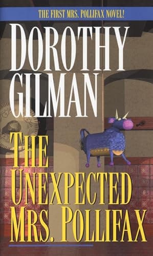 Book cover for The Unexpected Mrs. Pollifax by Gilman, Dorothy