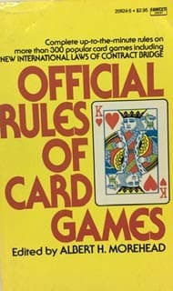 Book cover for Official Rules Card GM by Moreltead