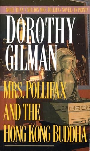 Book cover for Mrs. Pollifax and the Hong Kong Buddha by Gilman, Dorothy