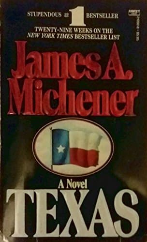 Book cover for Texas by Michener, James A.