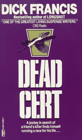 Book cover for Dead Cert by Francis, Dick