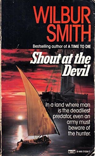 Book cover for Shout at the Devil by Smith, Wilbur