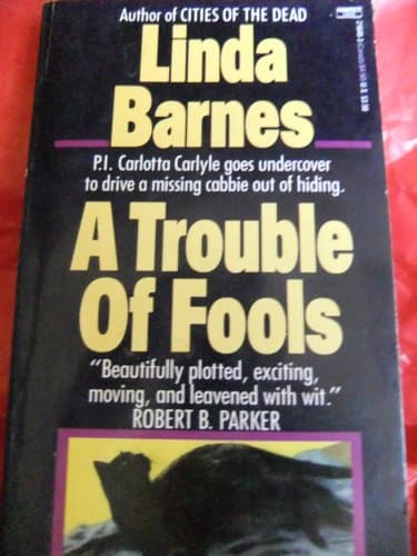 Book cover for Trouble of Fools by Barnes, Linda