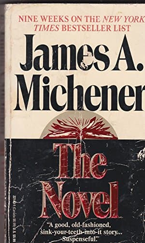 Book cover for The Novel by Michener, James A.