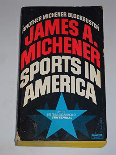 Book cover for Sports in America by Michener, James A.
