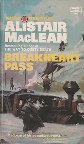 Book cover for Breakheart Pass by Alistair MacLean