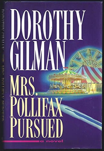 Book cover for Mrs. Pollifax Pursued by Gilman, Dorothy