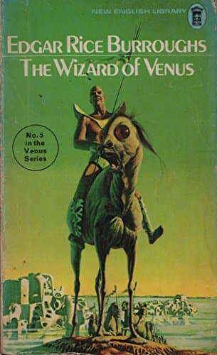 Book cover for The Wizard Of Venus (No 5 In The Venus Series) by Edgar Rice Burroughs
