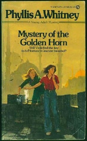 Book cover for Mystery of the Golden Horn by Whitney, Phyllis A.