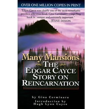 Book cover for Many Mansions: The Edgar Cayce Story of Reincarnation by Cerminara, Gina