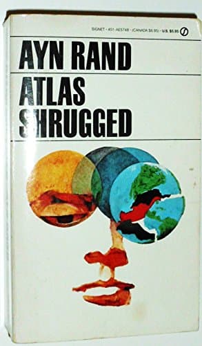 Book cover for Atlas Shrugged by Rand, Ayn