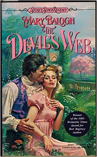 Book cover for The Devil's Web by Balogh, Mary