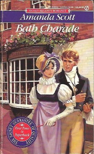 Book cover for Bath Charade (Signet Regency Romance) by Scott, Amanda