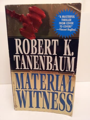 Book cover for Material Witness by Tanenbaum, Robert K.