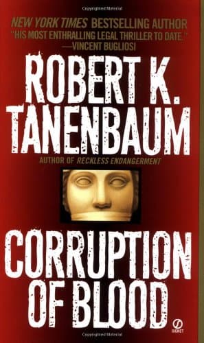 Book cover for Corruption of Blood by Tanenbaum, Robert K.