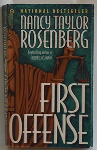 Book cover for First Offense by Rosenberg, Nancy Taylor