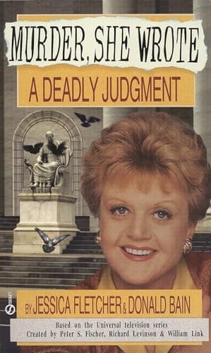Book cover for A Deadly Judgment (Murder She Wrote) by Fletcher, Jessica