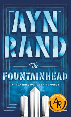 Book cover for The Fountainhead by Rand, Ayn