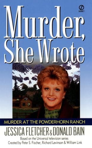 Book cover for Murder, She Wrote: Murder at the Powderhorn Ranch by Fletcher, Jessica
