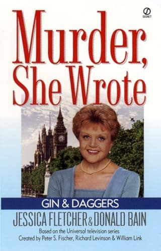 Book cover for Murder, She Wrote: Gin and Daggers by Fletcher, Jessica
