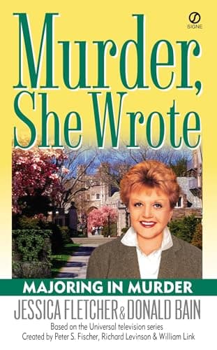 Book cover for Murder, She Wrote: Majoring in Murder by Fletcher, Jessica