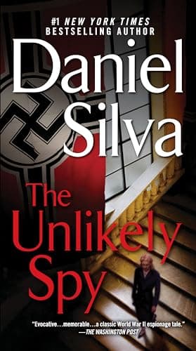 Book cover for The Unlikely Spy by Silva, Daniel
