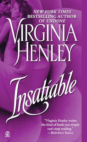 Book cover for Insatiable by Henley, Virginia