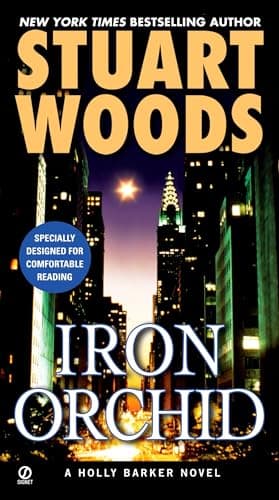 Book cover for Iron Orchid (Holly Barker, No. 5) by Woods, Stuart
