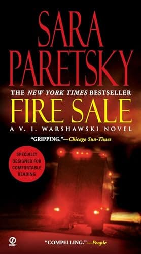 Book cover for Fire Sale (A V.I. Warshawski Novel) by Paretsky, Sara