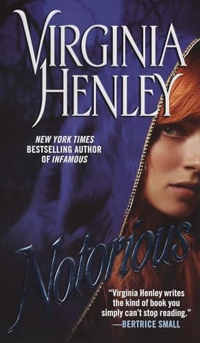 Book cover for Notorious (Medieval DeWarenne Trilogy) by Henley, Virginia