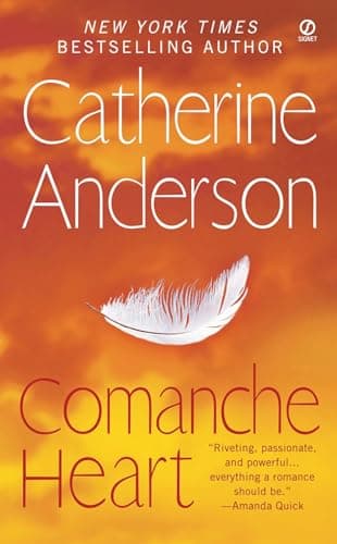 Book cover for Comanche Heart by Anderson, Catherine
