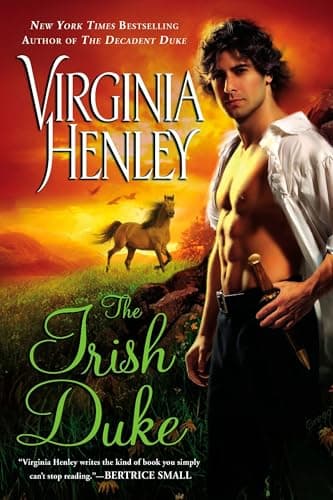 Book cover for The Irish Duke (The Peer of the Realm Trilogy) by Henley, Virginia