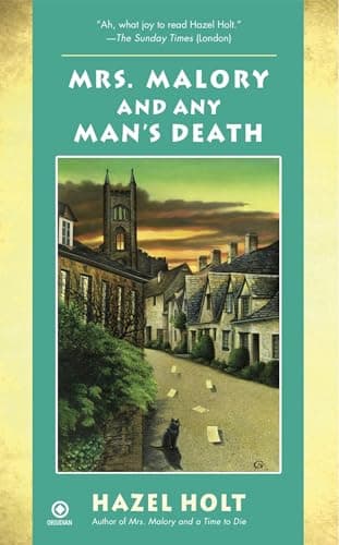 Book cover for Mrs. Malory and Any Man's Death (Mrs. Malory Mystery) by Holt, Hazel
