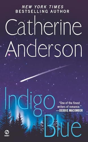 Book cover for Indigo Blue (Comanche) by Anderson, Catherine