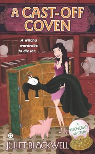Book cover for A Cast-Off Coven: A Witchcraft Mystery by Blackwell, Juliet