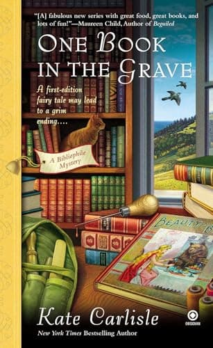 Book cover for One Book in the Grave: A Bibliophile Mystery by Carlisle, Kate