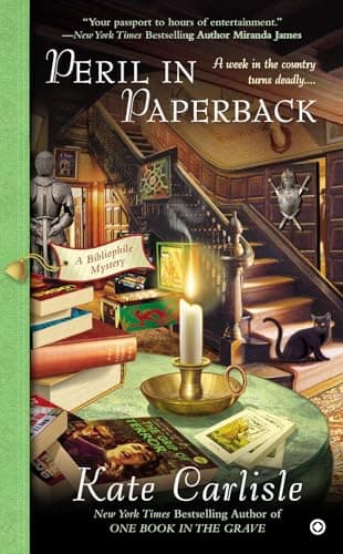 Book cover for Peril in Paperback: A Bibliophile Mystery by Carlisle, Kate