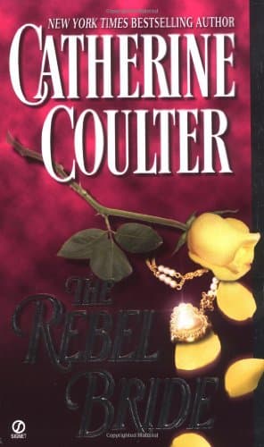 Book cover for The Rebel Bride by Coulter, Catherine