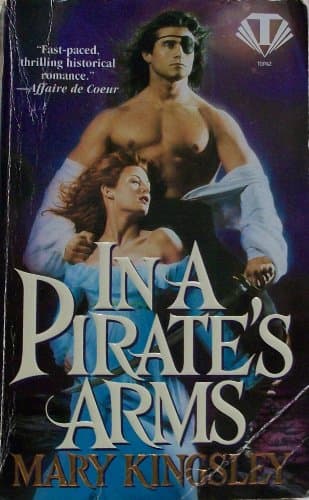 Book cover for In a Pirate's Arms by Kingsley, Mary