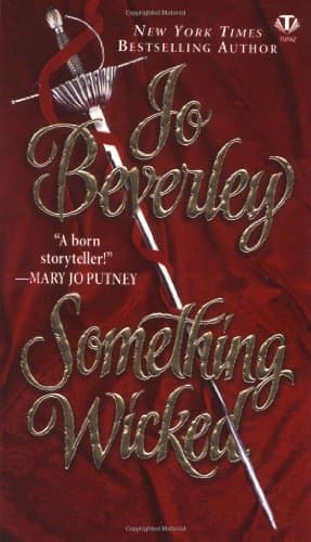 Book cover for Something Wicked by Beverley, Jo