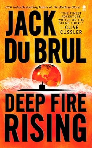 Book cover for Deep Fire Rising (Philip Mercer) by Jack Du Brul