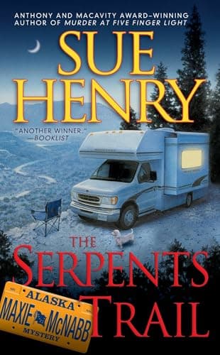 Book cover for The Serpents Trail (Maxie and Stretch, Book 1) by Henry, Sue