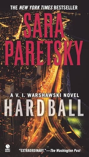 Book cover for Hardball (A V.I. Warshawski Novel) by Paretsky, Sara